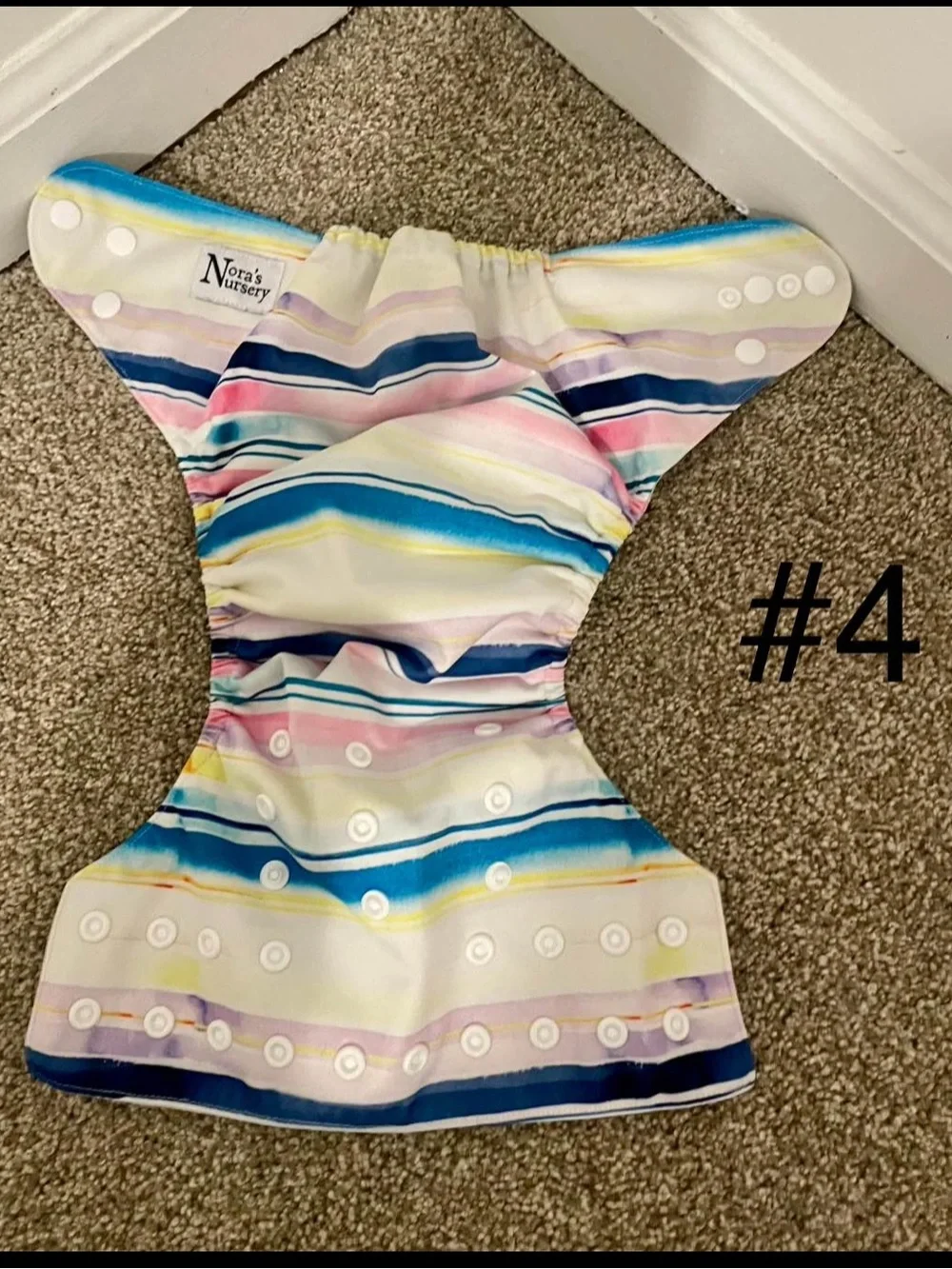 Lot of 6 Reusable Cloth Diaper Covers - Nora’s Nursery